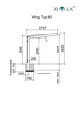 Vorschaubild Ximax Carport Wing Typ 80 531 x 275 cm silber