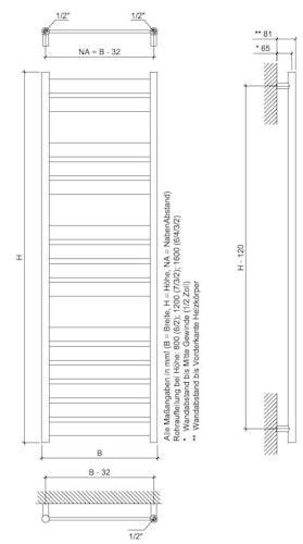 Ximax Badheizkörper C6