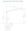 Vorschaubild Ximax Carport Portoforte Typ 60 Mini 495 x 201 cm