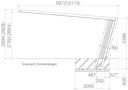 Vorschaubild Ximax Carport My-Port 7 Typ 60 511 x 319 cm