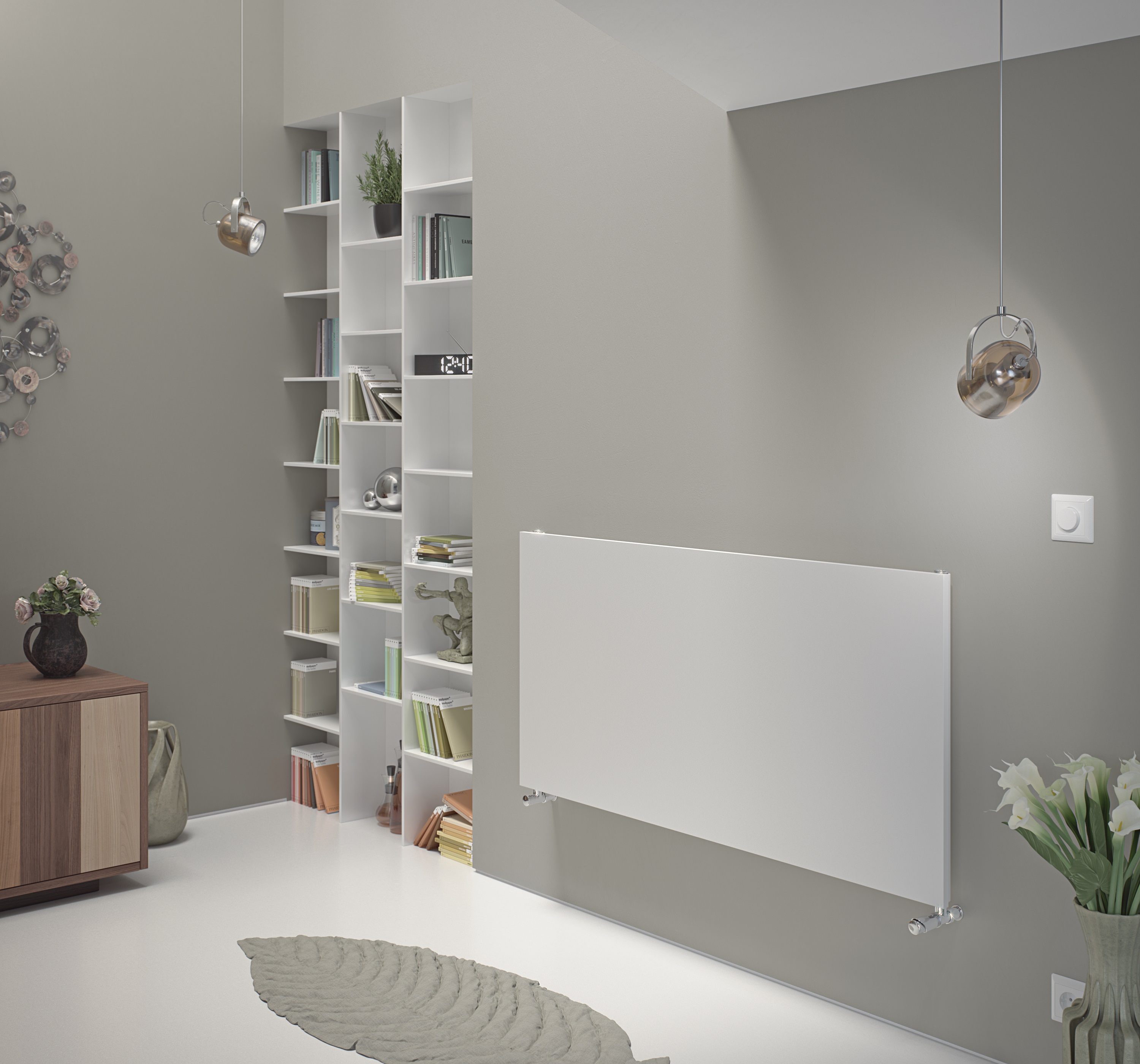 Ximax Raumheizkörper P1 Plan horizontal weiß