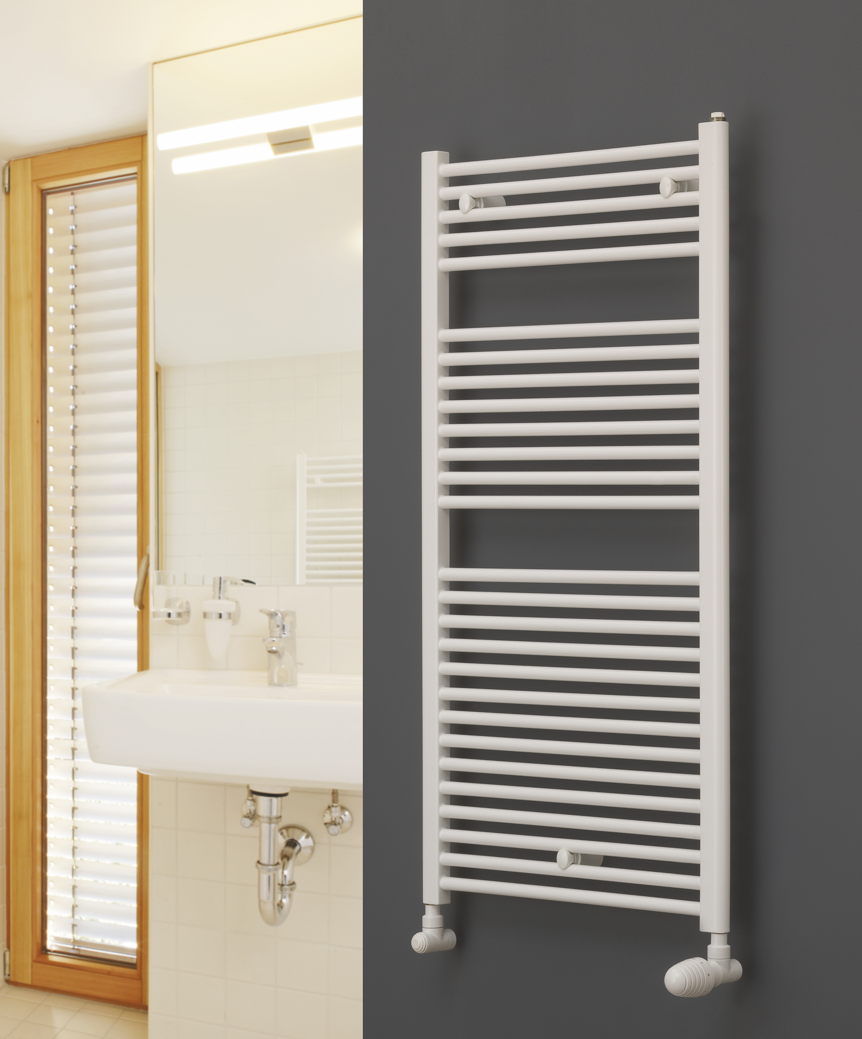 Ximax Badheizkörper TIP - mit Mittenanschluss