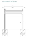Vorschaubild Ximax Carport MY-PORT-Next Typ 60 514 x 233 cm