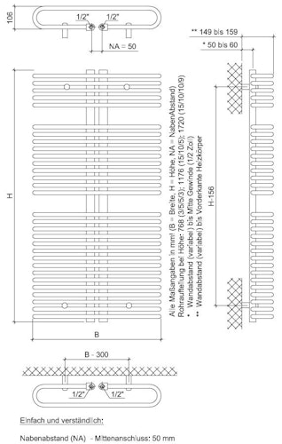 Ximax Badheizkörper K3